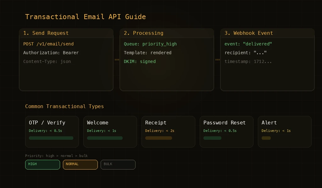 What Is a Transactional Email API? A Developer Guide